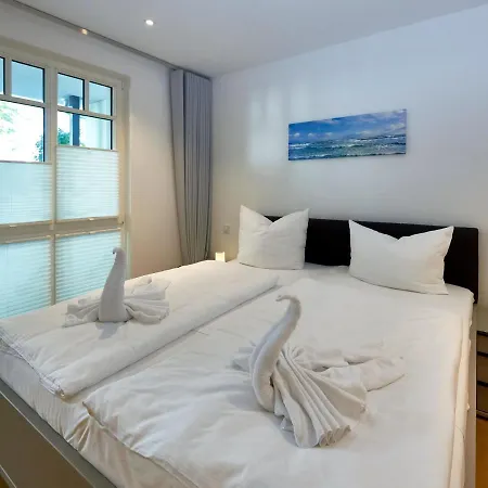 Beatrice In - Wg 2 Mit Terrasse Strandnah Апартаменты Остзебад Бинц