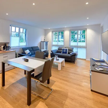 Beatrice In - Wg 2 Mit Terrasse Strandnah Апартаменты Остзебад Бинц